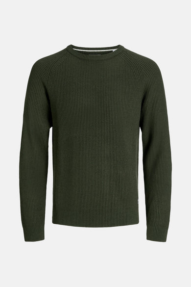 Trui met ronde hals Groen - PREMIUM by JACK & JONES