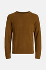 Pull col O Brun - PREMIUM by JACK & JONES
