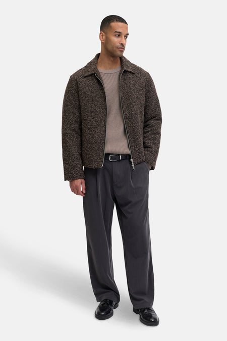 Pull col O beige - PREMIUM by JACK & JONES