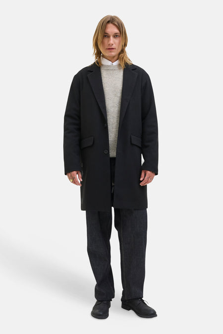 Pull O-hals - Light Grey Melange