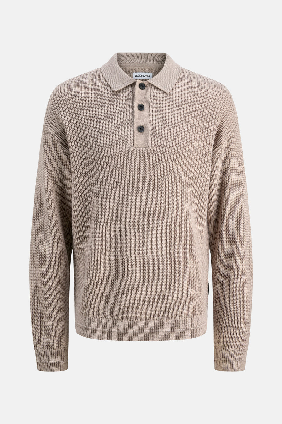 Pull met V-hals - beige - PREMIUM by JACK & JONES