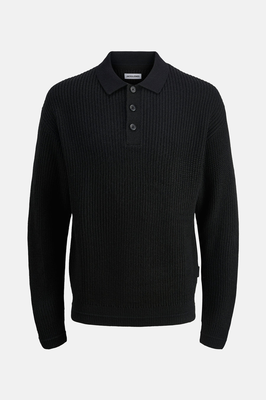 Pull met V-hals - zwart - PREMIUM by JACK & JONES