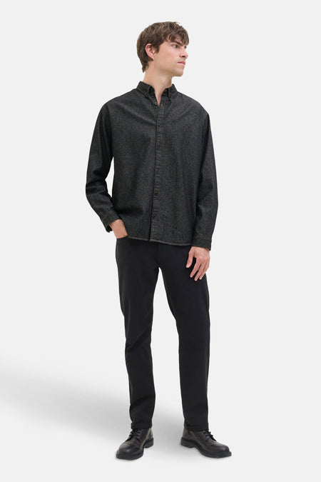 Jeanshemd black denim - JJREBEL