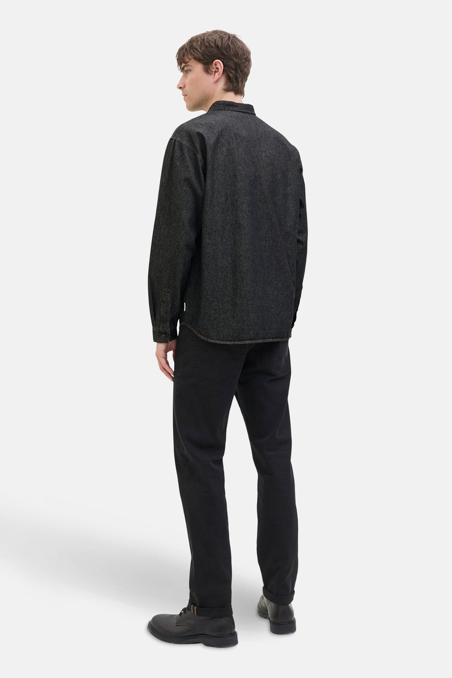 Jeanshemd - black denim - JJREBEL - 4