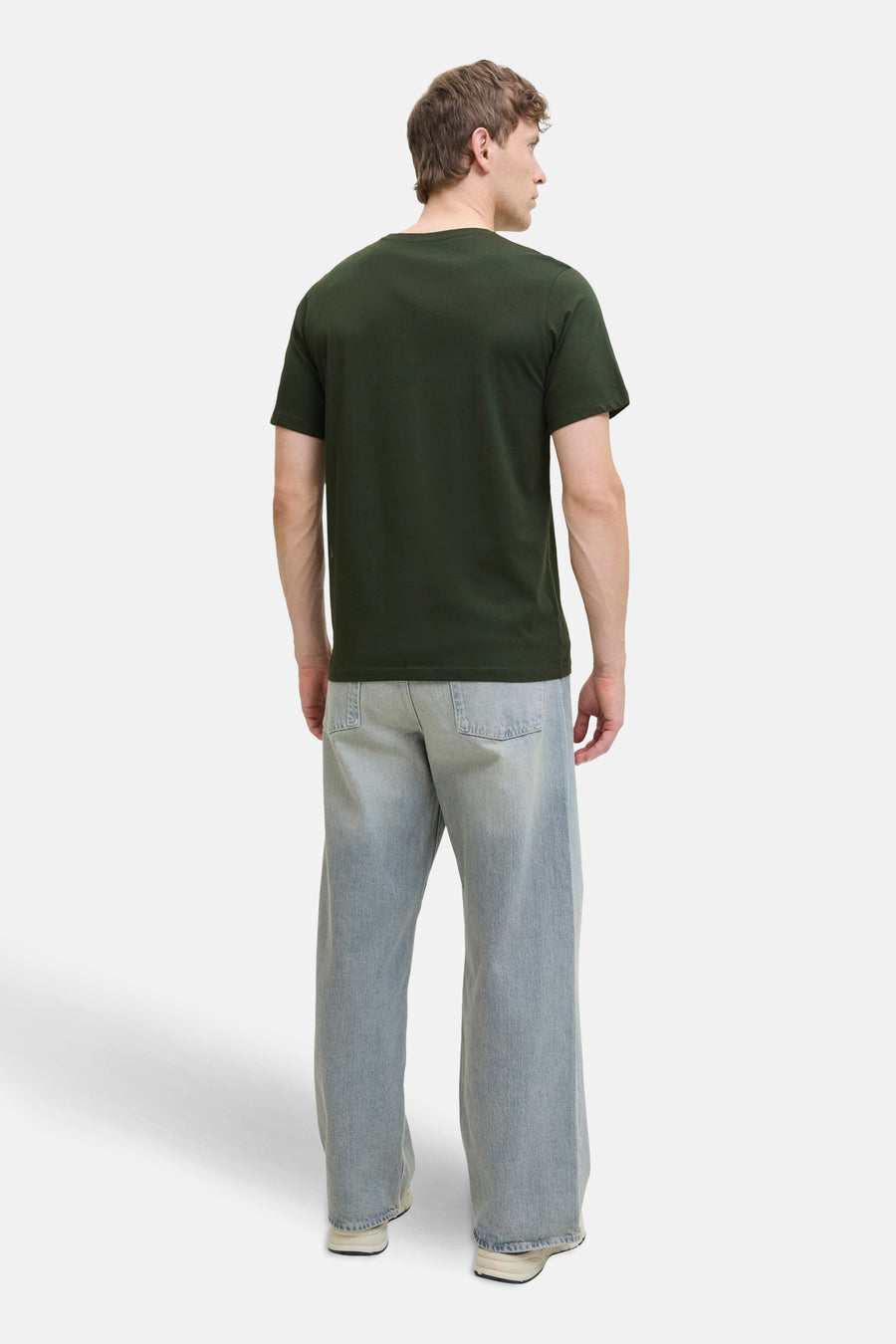 T-shirt à manches courtes - vert - ORIGINALS BY JACK & JONES