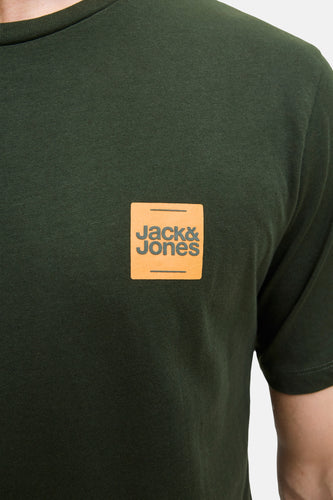 T-shirt à manches courtes - vert - ORIGINALS BY JACK & JONES