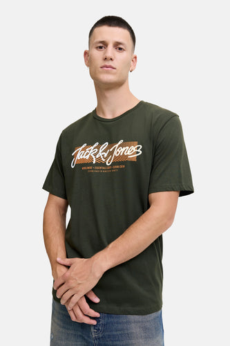 T-shirt à manches courtes - vert - ORIGINALS BY JACK & JONES