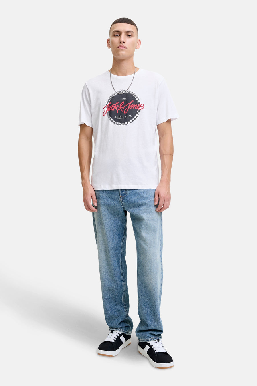 T-shirt à manches courtes - blanc - ORIGINALS BY JACK & JONES