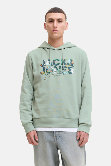 Sweat à capuche Vert - ORIGINALS BY JACK & JONES