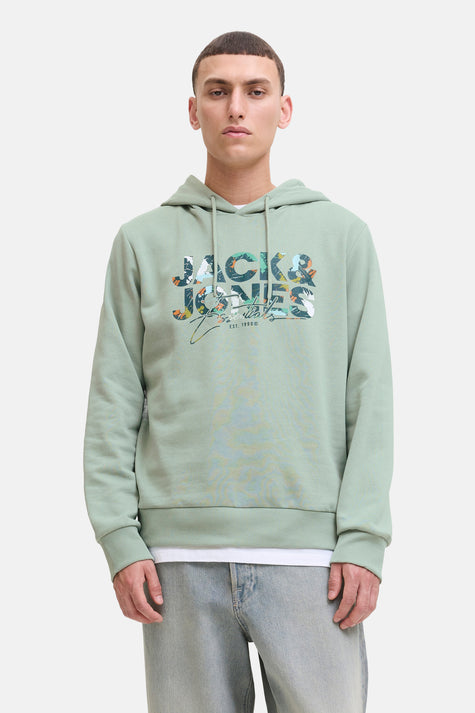 Sweat à capuche Vert - ORIGINALS BY JACK & JONES