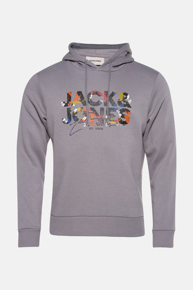 Sweat à capuche Gris - ORIGINALS BY JACK & JONES