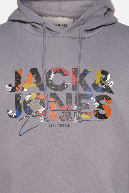 Sweat à capuche Gris - ORIGINALS BY JACK & JONES