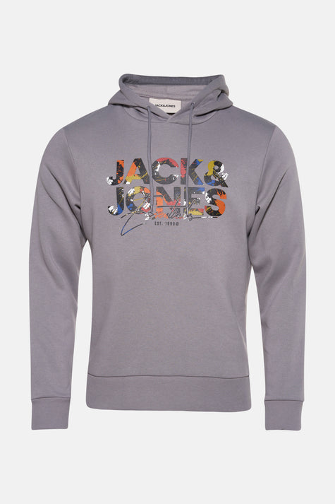 Sweat à capuche Gris - ORIGINALS BY JACK & JONES