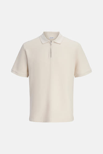 Polo à manches courtes - beige