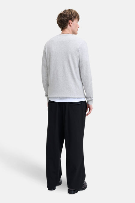 Trui met ronde hals grijs - PREMIUM by JACK & JONES