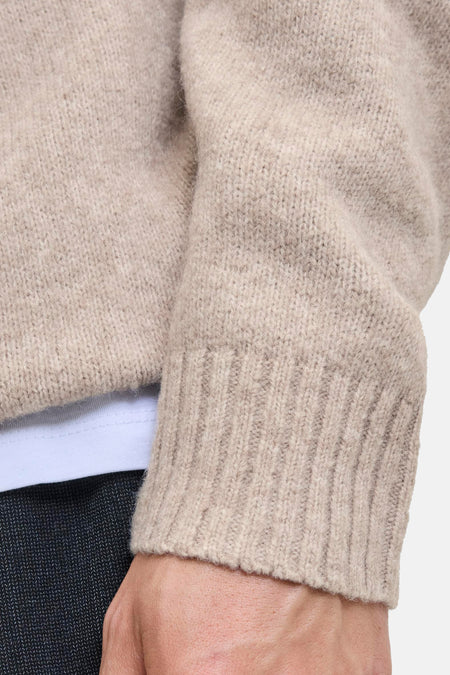 Trui met V-hals beige - ORIGINALS BY JACK & JONES