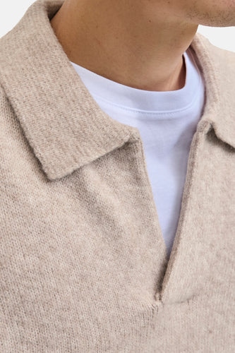 Pull met V-hals - beige - ORIGINALS BY JACK & JONES - 8