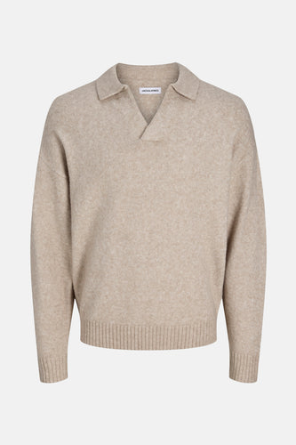Pull met V-hals - beige - ORIGINALS BY JACK & JONES - 8