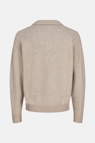 Pull met V-hals - beige - ORIGINALS BY JACK & JONES - 8