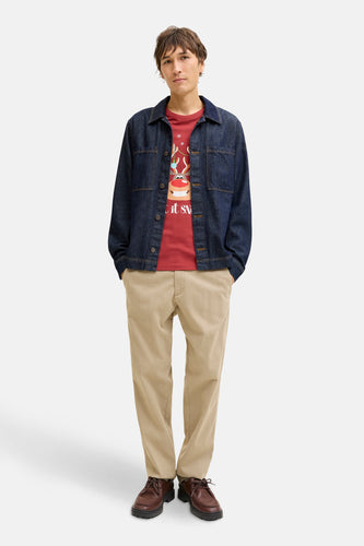 T-shirt met korte mouwen - rood