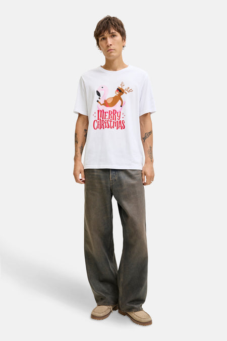 T-shirt met korte mouwen - wit