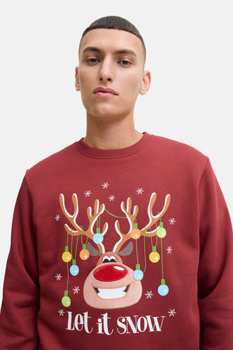 Sweat - rouge - ORIGINALS BY JACK & JONES