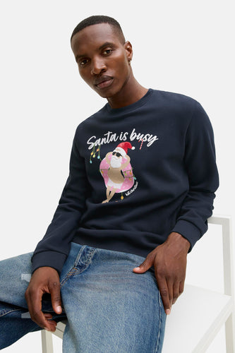 Sweater - blauw - ORIGINALS BY JACK & JONES