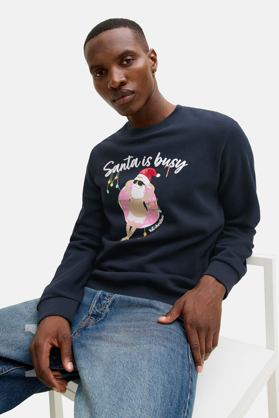 Sweater - blauw - ORIGINALS BY JACK & JONES