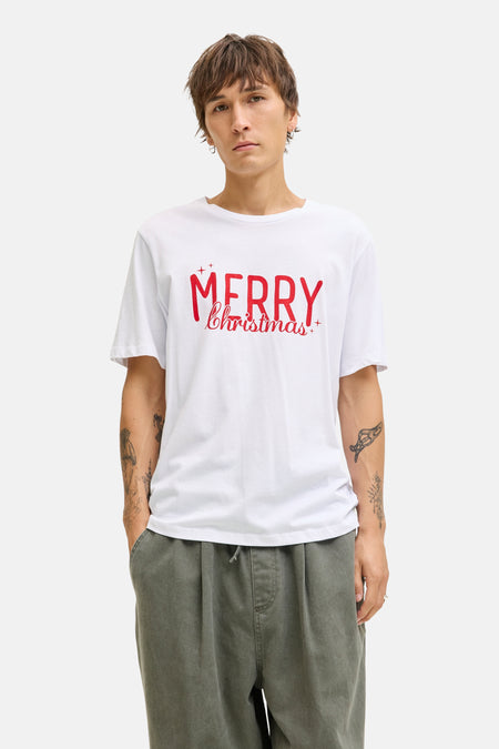 T-shirt (korte mouwen) wit - ORIGINALS BY JACK & JONES