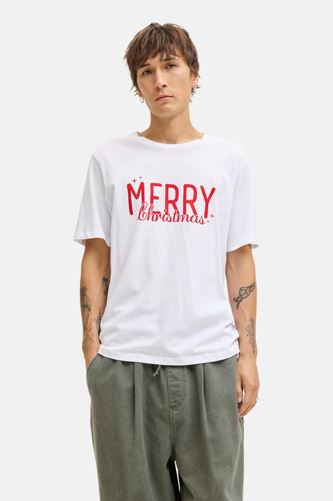 T-shirt (korte mouwen) wit - ORIGINALS BY JACK & JONES