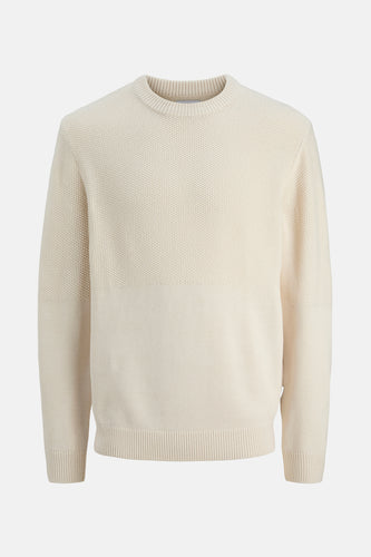 Pull met ronde hals - beige - CORE BY JACK & JONES