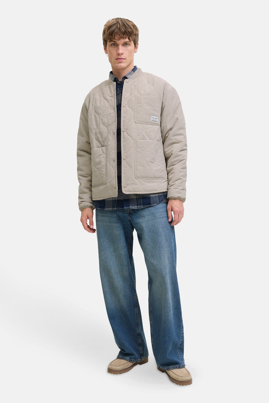 Veste courte - beige - ORIGINALS BY JACK & JONES