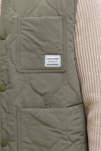 Veste sans manches - vert - ORIGINALS BY JACK & JONES