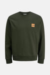 Sweat col O Vert - ORIGINALS BY JACK & JONES