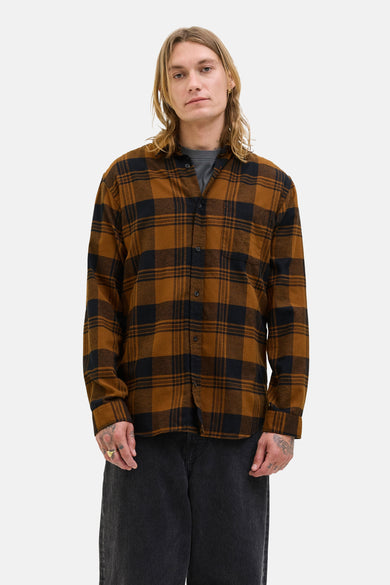 Chemise (manches longues) Brun - PREMIUM BLUE by JACK & JONES