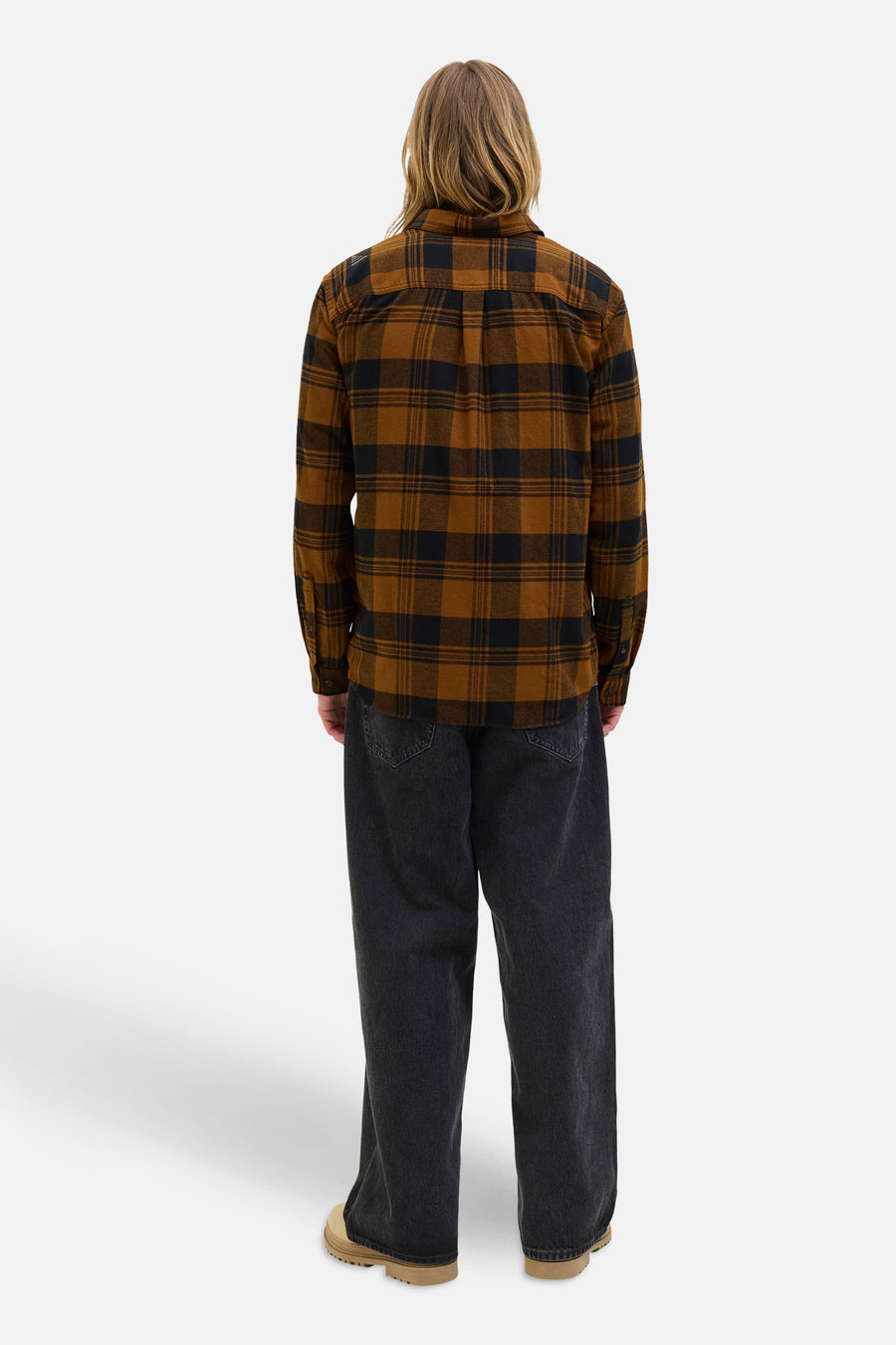 Hemd met lange mouwen - bruin - PREMIUM BLUE by JACK & JONES