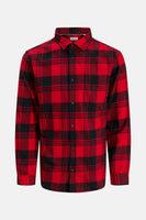 Chemise à manches longues - rouge
