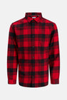 Chemise à manches longues - rouge