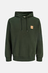 Sweat à capuche Vert - ORIGINALS BY JACK & JONES
