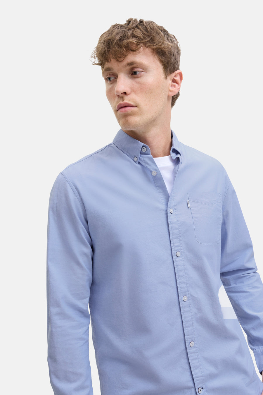 Chemise à manches longues - bleu - PREMIUM by JACK & JONES