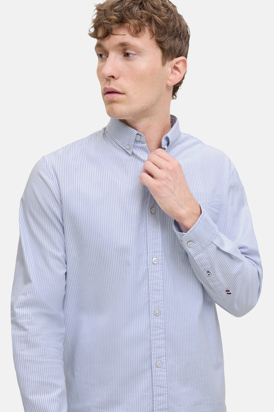 Chemise à manches longues - bleu - PREMIUM by JACK & JONES