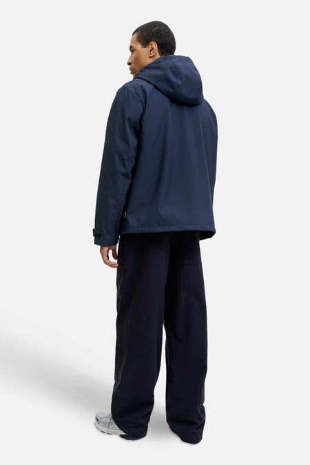 Korte jas - blauw