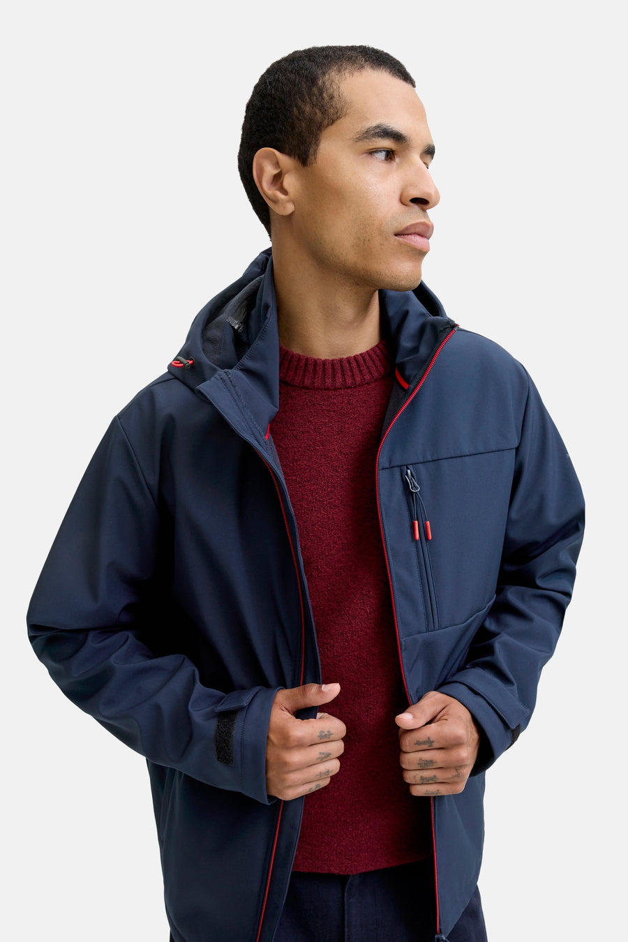 Korte jas - blauw - CORE BY JACK & JONES