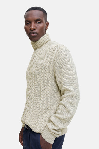 Pull à col roulé - beige - PREMIUM BLUE by JACK & JONES - 7