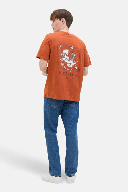 T-shirt (manches courtes) Brun - JJREBEL