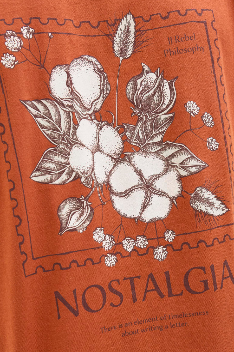 T-shirt à manches courtes - brun - JJREBEL