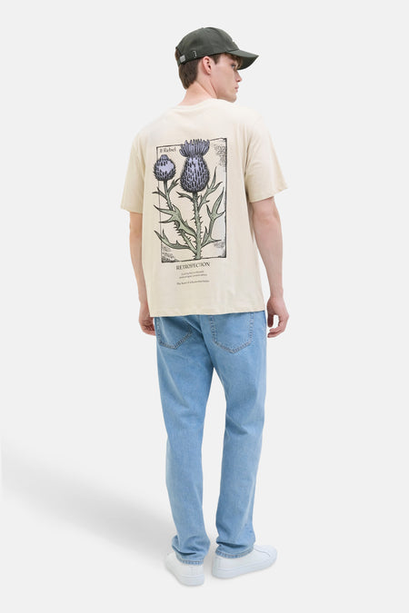 T-shirt met korte mouwen - ecru