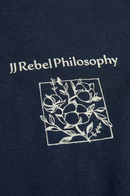 T-shirt (manches courtes) Bleu - JJREBEL