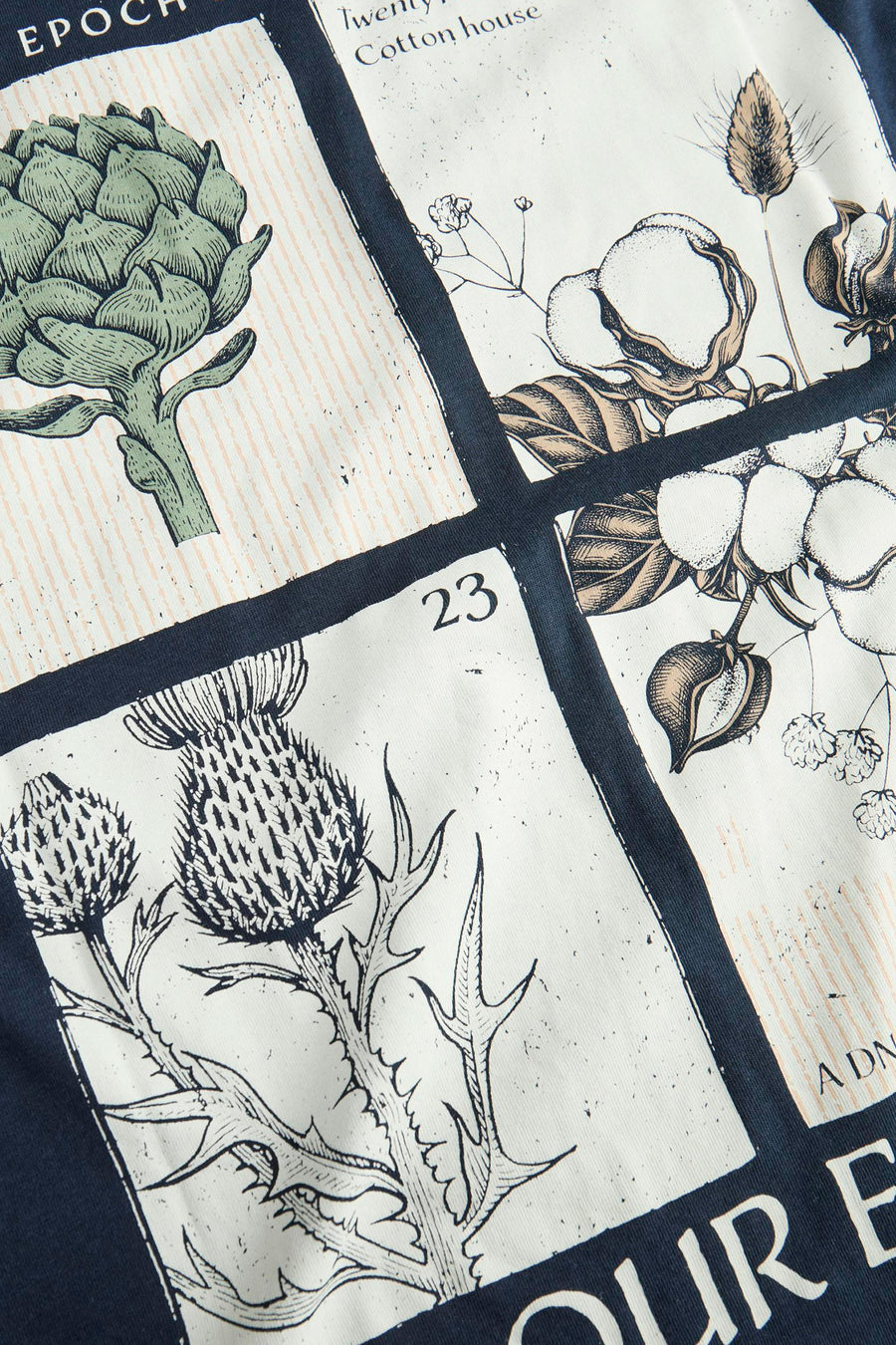 T-shirt à manches courtes - bleu - JJREBEL