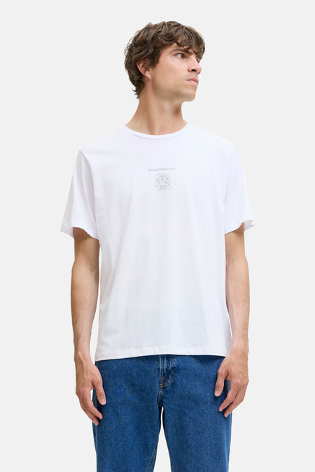 T-shirt (manches courtes) Blanc - JJREBEL